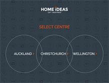 Tablet Screenshot of homeideas.co.nz